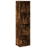 VidaXL Boekenkast 40x30x152 cm bewerkt hout gerookt eikenkleurig