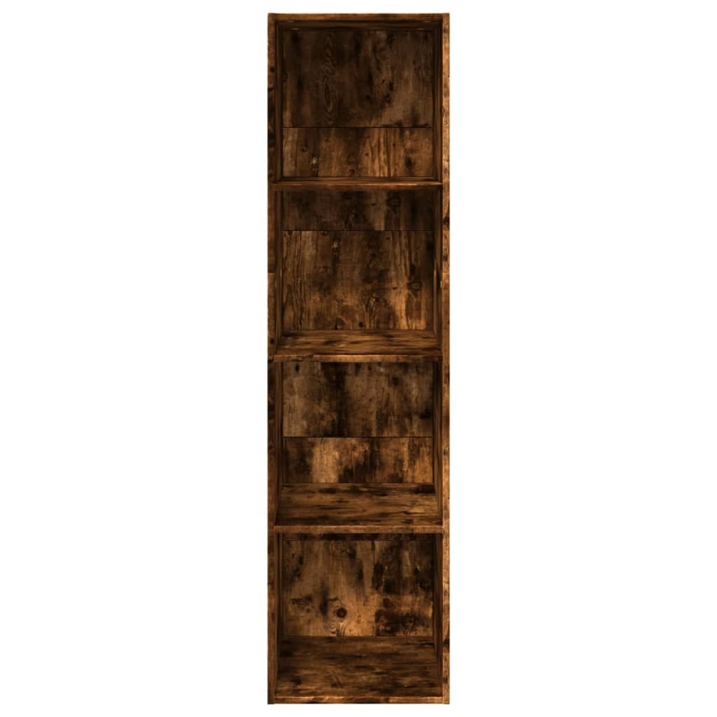 VidaXL Boekenkast 40x30x152 cm bewerkt hout gerookt eikenkleurig