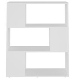 VidaXL Boekenkast/kamerscherm 80x24x94 cm bewerkt hout wit