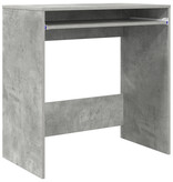 VidaXL Computer Bureau Betonnen grijs Spaanplaat Beton Bureau