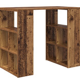VidaXL Hoekbureau Oude Hout Massief gerecycled hout Medium Hoekbureau