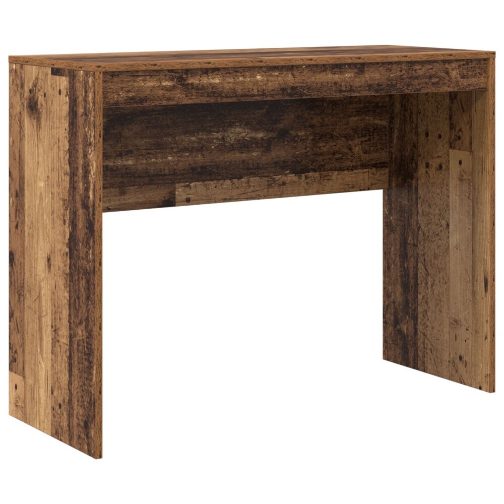 VidaXL Schrijfbureau Oud Hout Bewerkt Hout 100 x 40 x 76 cm Duurzaam
