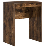 VidaXL Schrijfbureau Gerookt eiken Engineered hout 60 x 40 x 76 cm