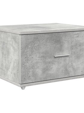 VidaXL Lade Kast Beton grijs Beton Middelgroot Deuren Lade Kast