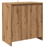VidaXL Dressoir 70x41x75 cm bewerkt hout artisanaal eikenkleur