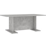 VidaXL Salontafel 103,5x60x40 cm bewerkt hout betongrijs