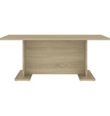 VidaXL Salontafel 103,5x60x40 cm bewerkt hout sonoma eikenkleurig