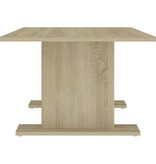 VidaXL Salontafel 103,5x60x40 cm bewerkt hout sonoma eikenkleurig