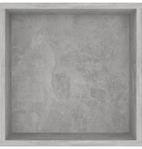 VidaXL Tv-wandmeubel 102x35x35 cm bewerkt hout betongrijs