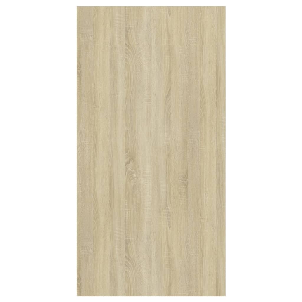 VidaXL Tv-wandmeubel 37x37x72 cm bewerkt hout sonoma eikenkleurig