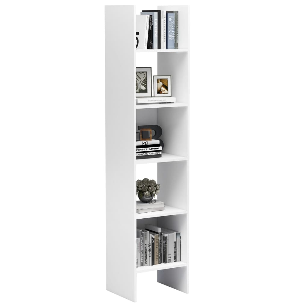 VidaXL Boekenkast 40x35x180 cm bewerkt hout wit