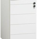 Ladeblok voor op kantoor of archief met 3 of 4 laden