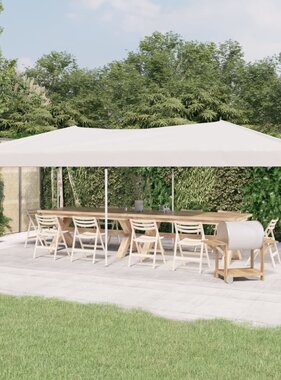 VidaXL Partytent inklapbaar 3x6 m wit