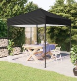 VidaXL Partytent inklapbaar 3x3 m zwart
