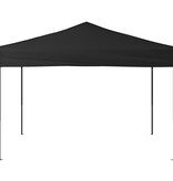 VidaXL Partytent inklapbaar 3x3 m zwart