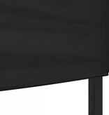 VidaXL Partytent inklapbaar 3x3 m zwart