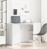 VidaXL Bureau 120x42x76 cm spaanplaat wit
