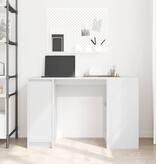 VidaXL Bureau 120x42x76 cm spaanplaat wit