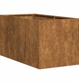VidaXL Plantenbak roestig 40x80x40 cm weervast staal