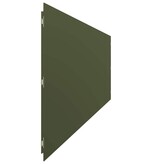 VidaXL Gazonranden 20 st 25x103 cm koudgewalst staal olijfgroen