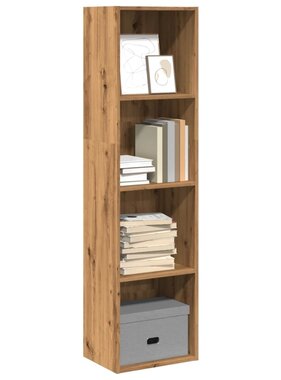VidaXL Boekenkast 40x30x152 cm bewerkt hout artisanaal eikenkleurig