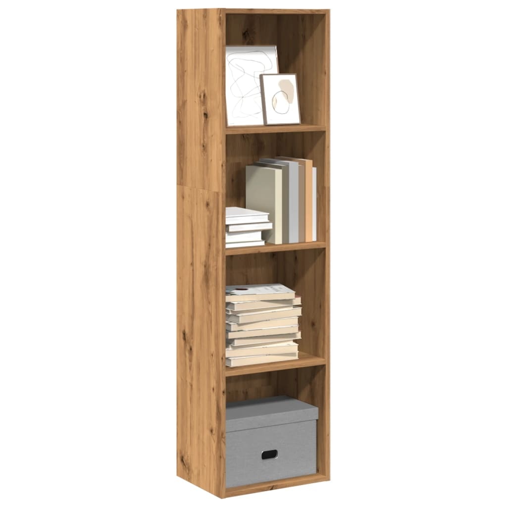VidaXL Boekenkast 40x30x152 cm bewerkt hout artisanaal eikenkleurig