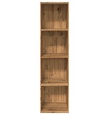 VidaXL Boekenkast 40x30x152 cm bewerkt hout artisanaal eikenkleurig