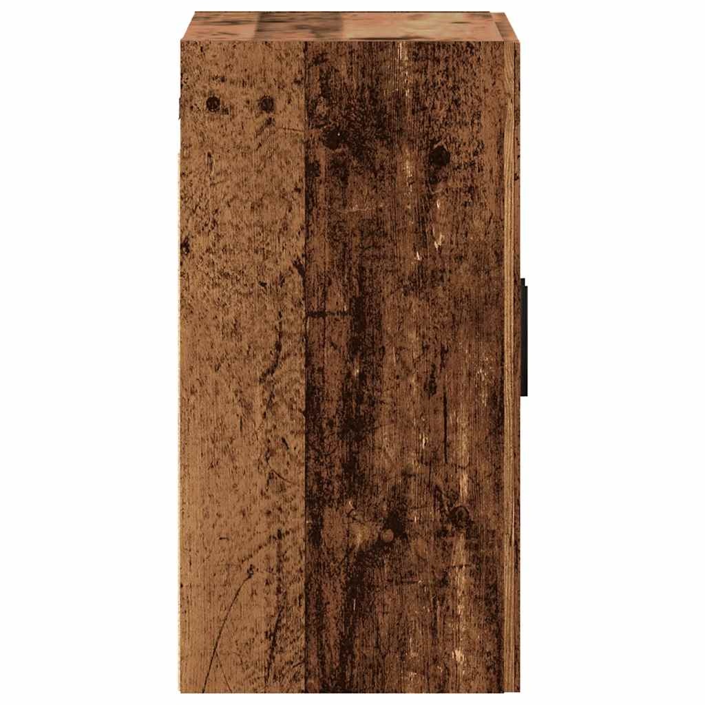 VidaXL Wandkast 60x31x60 cm bewerkt hout oud houtkleurig