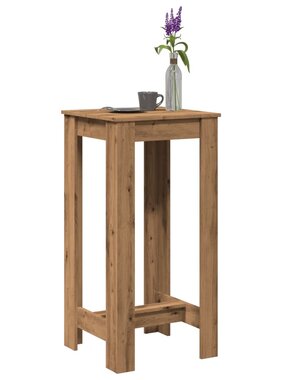 VidaXL Bartafel 51x50x103,5 cm bewerkt hout artisanaal eikenkleurig