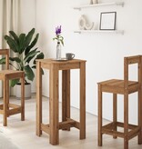 VidaXL Bartafel 51x50x103,5 cm bewerkt hout artisanaal eikenkleurig