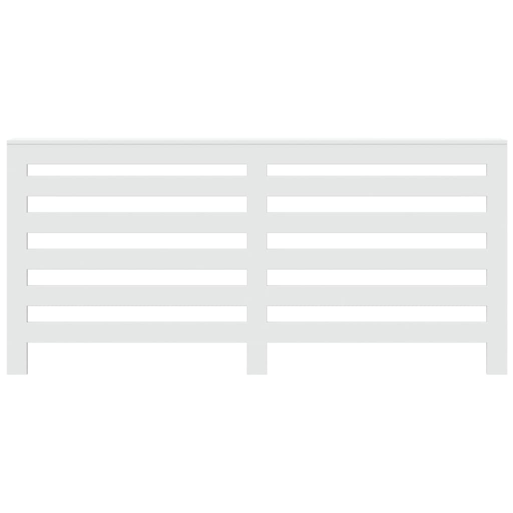 VidaXL Radiatorombouw 175x20x82 cm bewerkt hout wit