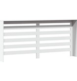 VidaXL Radiatorombouw 175x20x82 cm bewerkt hout wit