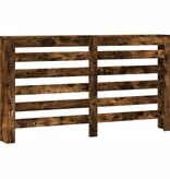 VidaXL Radiatorombouw 149x20x82 cm bewerkt hout gerookt eikenkleurig