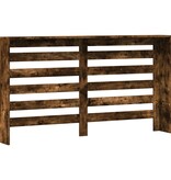 VidaXL Radiatorombouw 149x20x82 cm bewerkt hout gerookt eikenkleurig