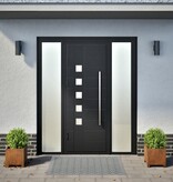 VidaXL Plantenbakken 2 st 30x30x30 cm weervast staal