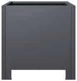 VidaXL Plantenbak 30x30x30 cm staal antracietkleurig