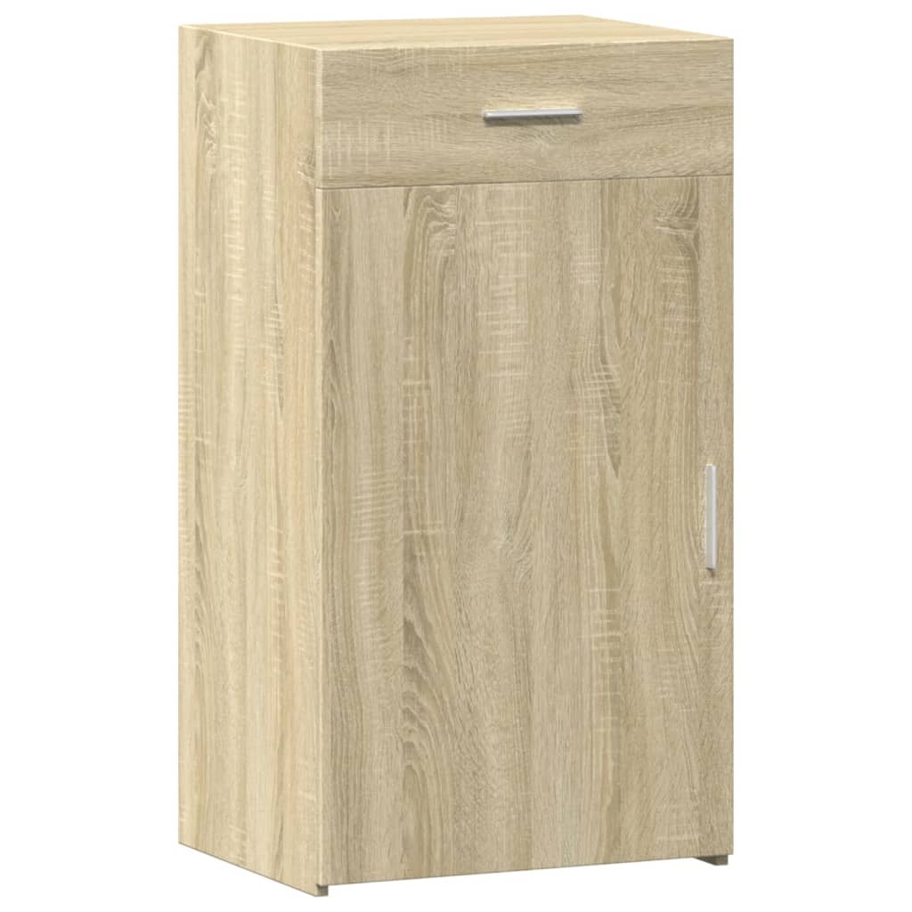VidaXL Dressoir 50x42,5x93 cm bewerkt hout sonoma eikenkleurig