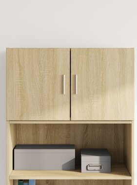 VidaXL Wandkast 70x42,5x40 cm bewerkt hout sonoma eikenkleurig