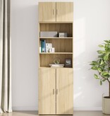 VidaXL Wandkast 70x42,5x40 cm bewerkt hout sonoma eikenkleurig