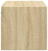 VidaXL Wandkast 70x42,5x40 cm bewerkt hout sonoma eikenkleurig