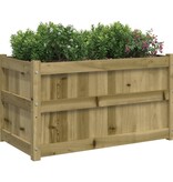 VidaXL Plantenbakken 2 st cm geïmpregneerd hout