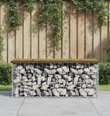 VidaXL Tuinbank schanskorfontwerp 103x44x42 cm geïmpregneerd hout