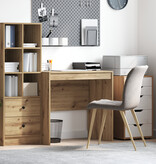 VidaXL Bureau Artisan Eiken 80x50x76 cm Engineered hout
