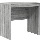 VidaXL Bureau Grijs Sonoma 80x50x76 cm Bewerkt hout