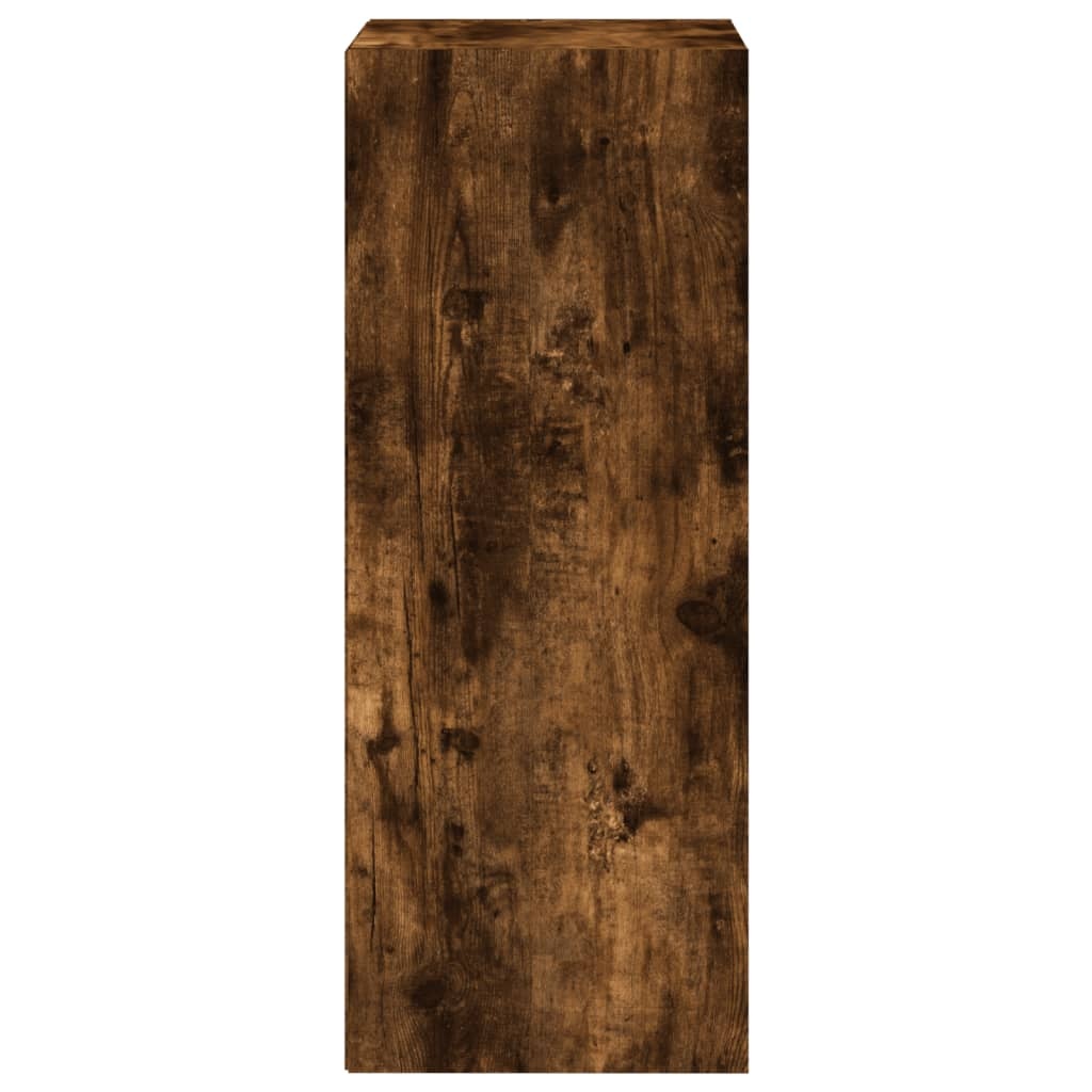 VidaXL Boekenkast 40x30x77 cm bewerkt hout gerookt eikenkleurig