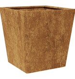 VidaXL Plantenbak 40x40x40 cm weervast staal