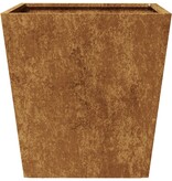 VidaXL Plantenbak 40x40x40 cm weervast staal