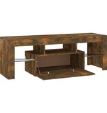 VidaXL Tv-meubel met LED-verlichting 120x35x40 cm gerookt eikenkleurig