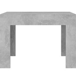 VidaXL Salontafel 50x50x35 cm bewerkt hout betongrijs