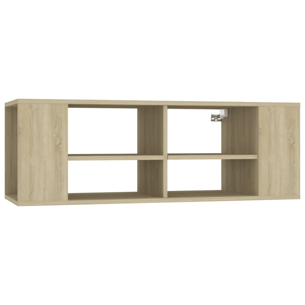 VidaXL Tv-wandmeubel 102x35x35 cm bewerkt hout sonoma eikenkleurig
